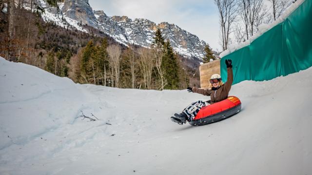 Tubbing Col de Marcieu