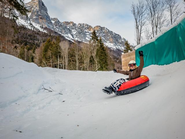 Tubbing Col de Marcieu