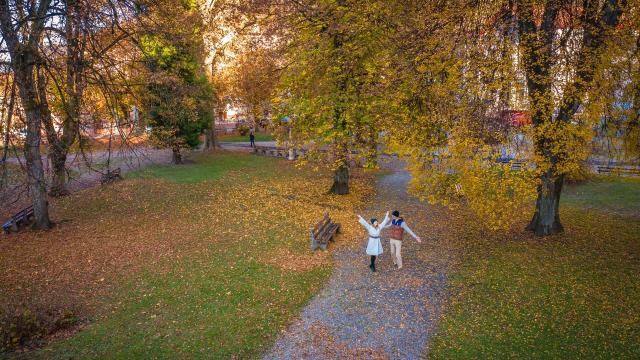 Herfst Allevard-les-Bains