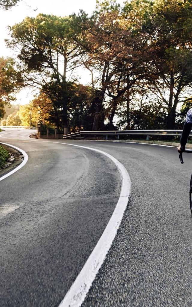 Homme cycliste