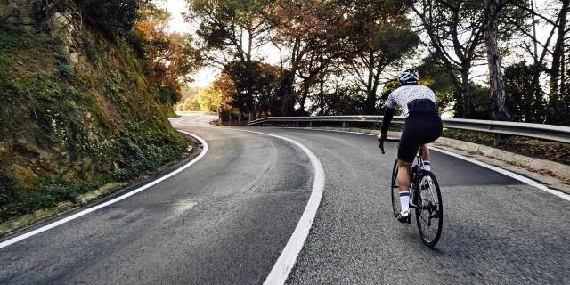 Homme cycliste