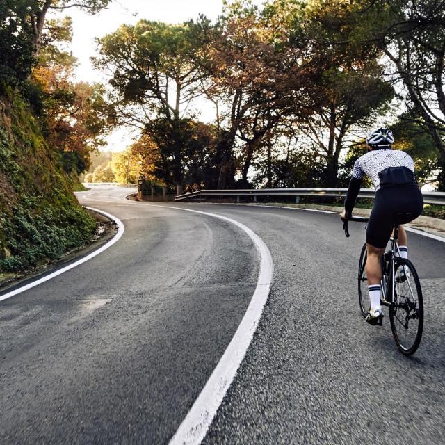 Homme cycliste